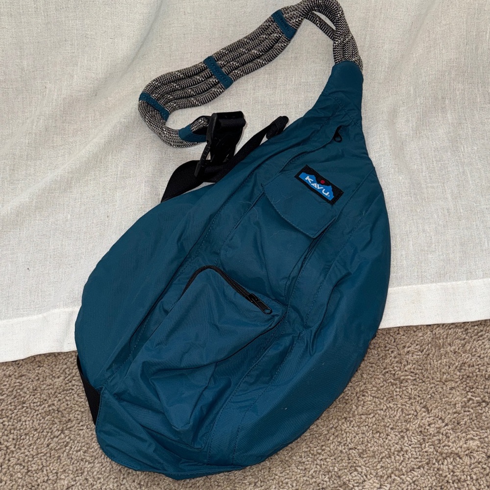 KAVU Blue Belt Bag